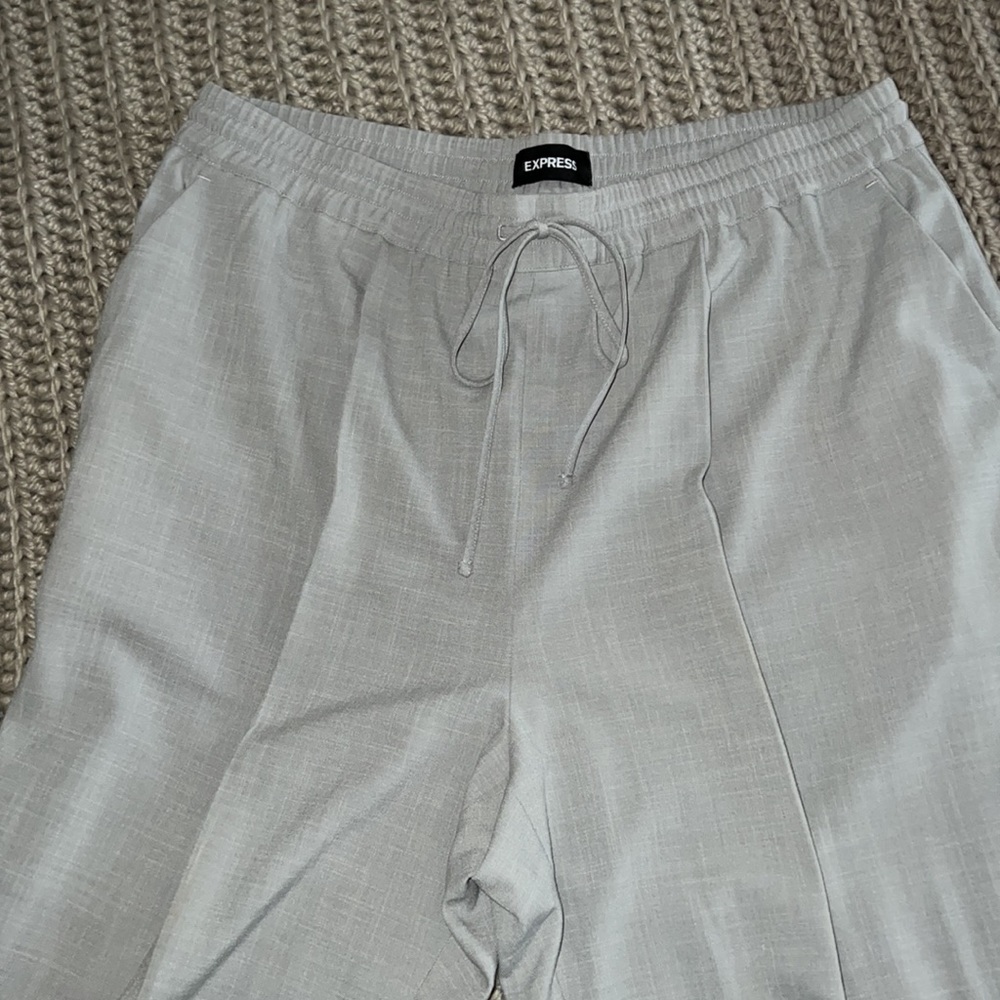 Express Ankle High Rise Pants - Picture 3 of 8